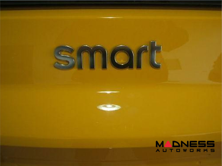 smart fortwo Rear Trunk Emblem - 451 model - smart